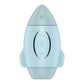 Satisfyer Mission Control - Blue - Blue USB Rechargeable Vibrating Air Pulse Stimulator