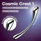 Satisfyer Cosmic Crest 1 - Chrome Steel 24 cm Dildo