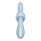 Satisfyer Heat Flex 4 - Blue - Blue USB Rechargeable Heating Vibrator