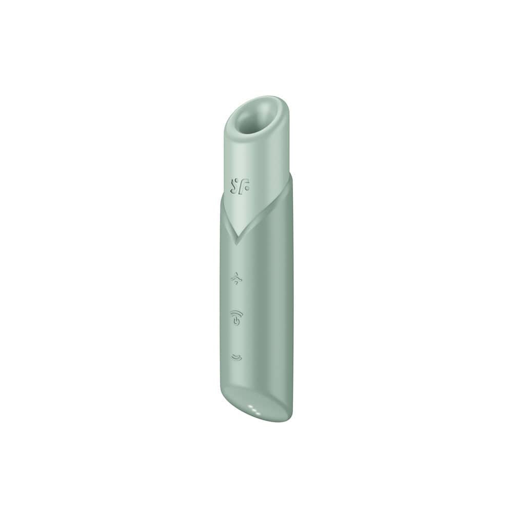 Satisfyer Naughty Kiss - Mint Green USB Rechargeable Air Pulse Stimulator