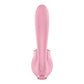 Satisfyer Tongue Genius - Pink USB Rechargeable Vibrator with Flicking Clit Stimulator