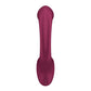 Satisfyer G For Goddess 2 - Wine Red - Wine Red 18.8 cm USB Rechargeable Vibrator with Clit Stim