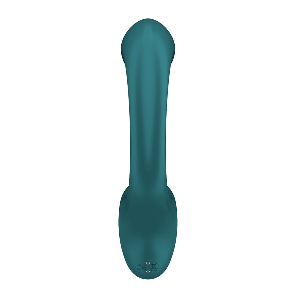 Satisfyer G For Goddess 2 - Bottle Green - Bottle Green 18.8 cm USB Rechargeable Vibrator with Clit Stim