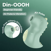 Satisfyer Din-OOOH - Mint Green USB Rechargeable Air Pulse Stimulator