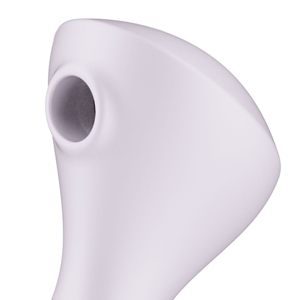 Satisfyer Wand-erful - Violet 15.8 cm USB Rechargeable Air Pulse Massage Wand
