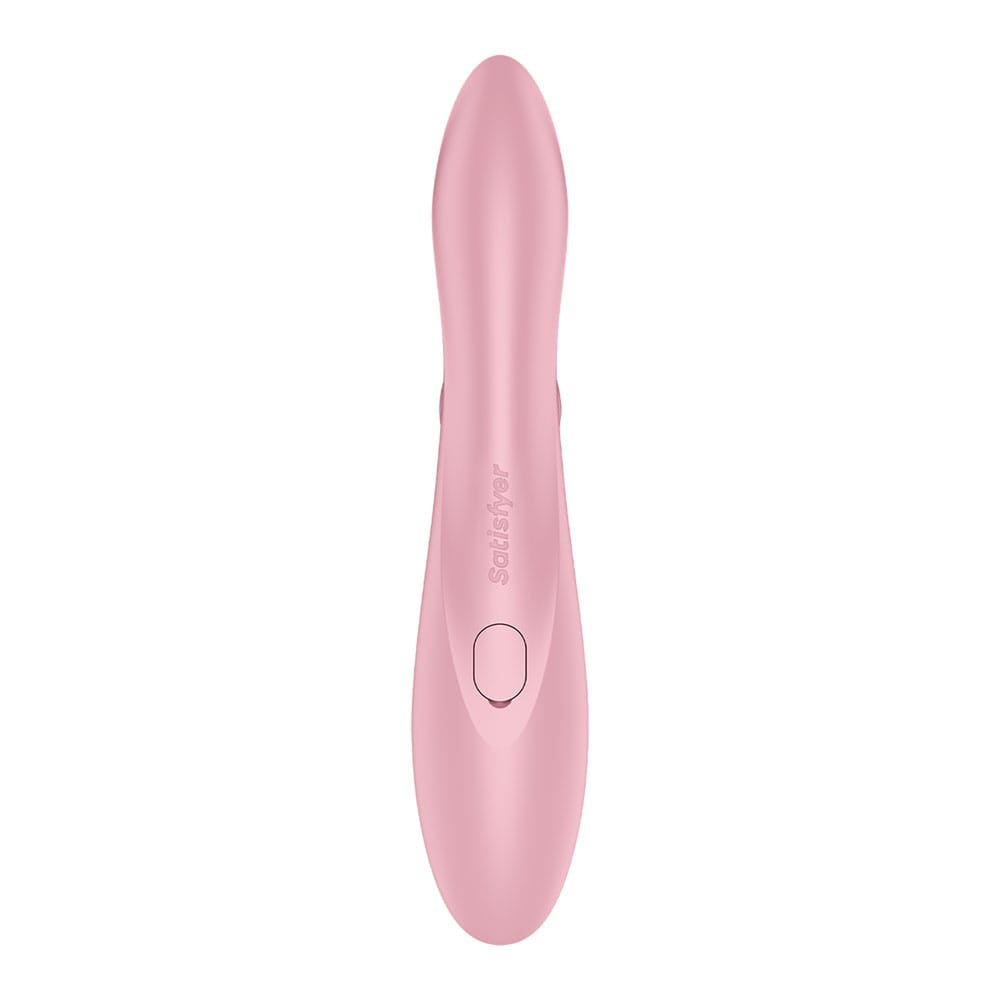 Satisfyer Pro + G-Spot - Pink - Rose Pink 22 cm USB-C Rechargeable Rabbit Vibrator with Touch-Free Clitoral Stimulator