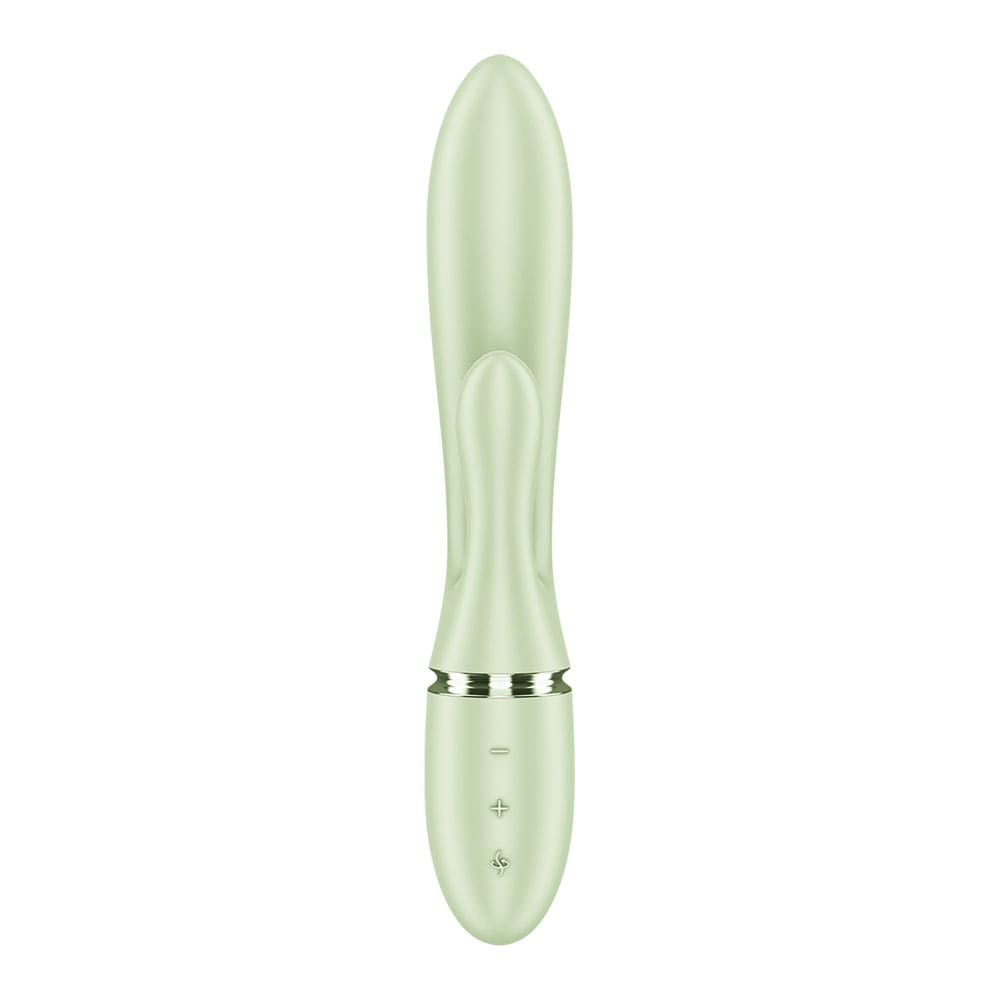Satisfyer Pearl Bunny 2 - Light Green - Light Green 21.5 cm USB-C Rechargeable Rabbit Vibrator