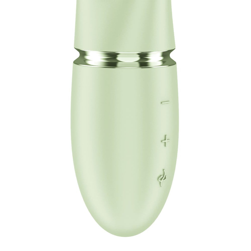 Satisfyer Pearl Bunny 2 - Light Green - Light Green 21.5 cm USB-C Rechargeable Rabbit Vibrator