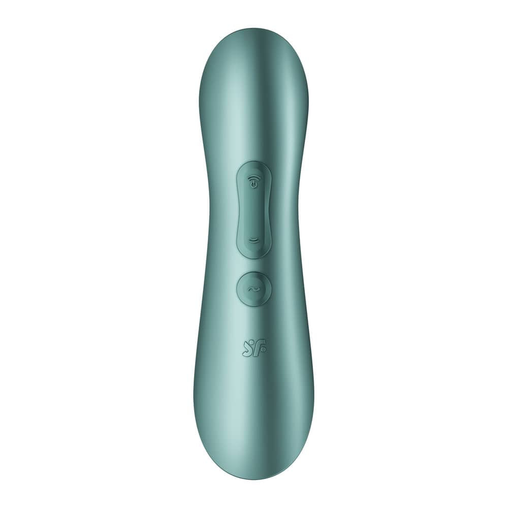 Satisfyer Pro 2+ Battery Series - Mint Green Air Pulse Clitoral Stimulator with Vibration
