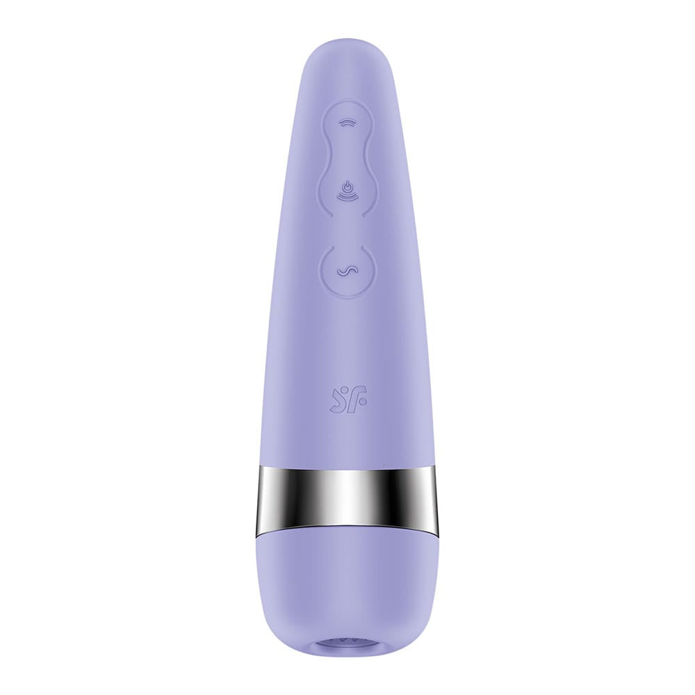 Satisfyer Pro 3+ Purple - Purple USB-Rechargeable Air Pulse Clitoral Stimulator with Vibration