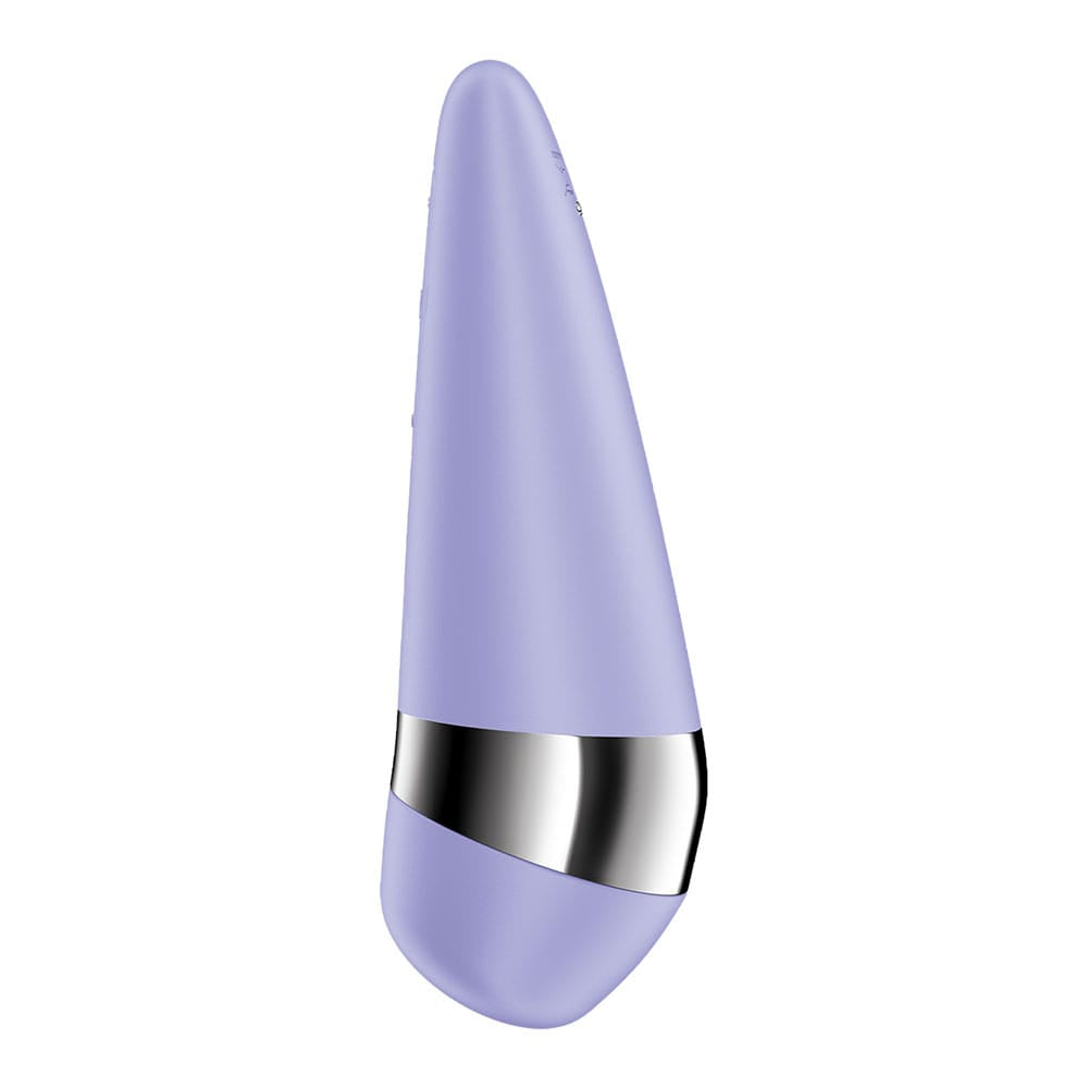 Satisfyer Pro 3+ Purple - Purple USB-Rechargeable Air Pulse Clitoral Stimulator with Vibration