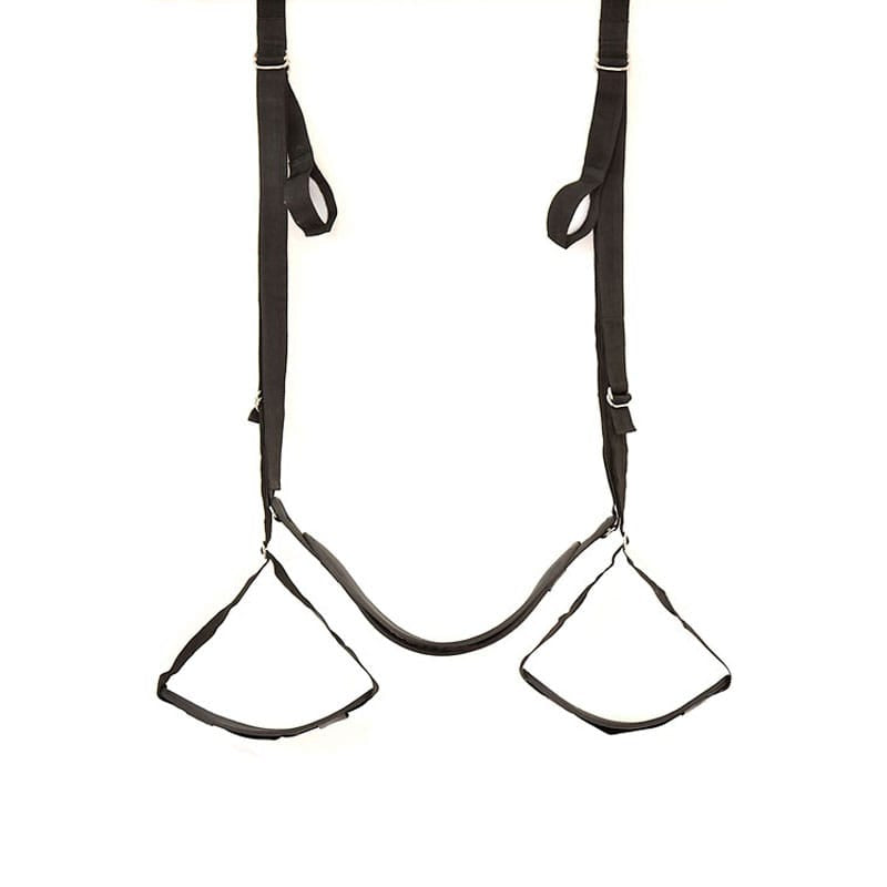 Adam & Eve Naughty Couples Door Swing - Black Swing