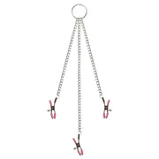 Adjustable Nipple & Clitoris Clamps for Couples Play
