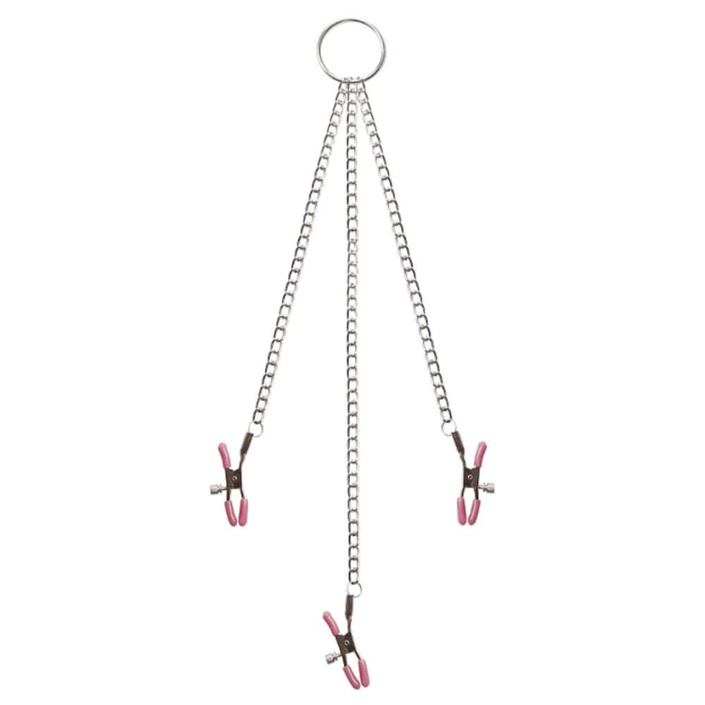 Adjustable Nipple & Clitoris Clamps for Couples Play