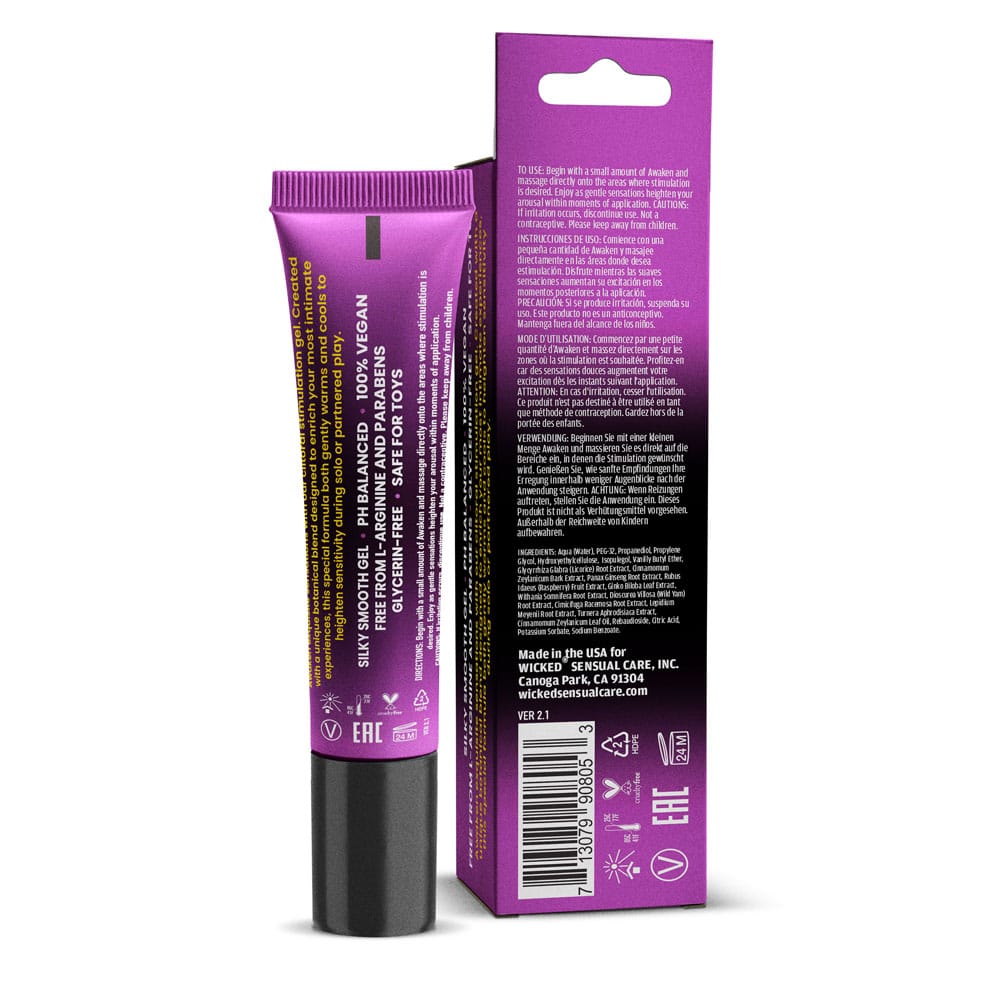 Wicked Awaken - Stimulating Gel for Women - 8.6 ml Tube