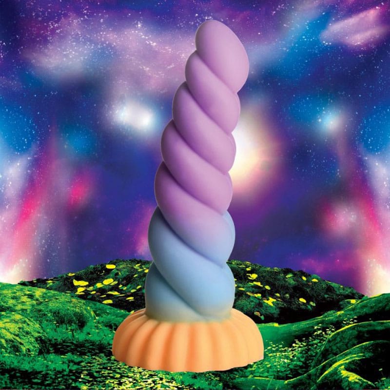 Creature Cocks Mystique Silicone Unicorn Dildo - Coloured 21 cm Fantasy Dildo