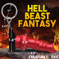 Creature Cocks Hell-Hound Keychain - Novelty Fantasy Dildo Keyring