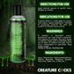 Creature Slime by Creature Cocks - Green Slime - Green Water Based Lubricant - 118 ml Bottle
