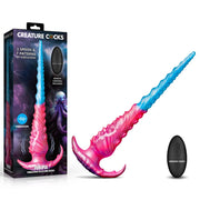 Creature Cocks Vibropus - Blue/Pink 34.3 cm USB Rechargeable Vibrating Tentacle Dildo with Wireless Remote