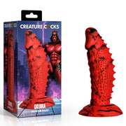 Creature Cocks Gojira - Red/Black 18.5 cm Fantasy Dildo