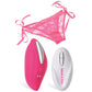 Adam & Eve Eve's Rechargeable Vibrating Panty With Remote - Pink Vibrating Panty with Remote Control