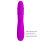 Party Up BOB Thrusting Vibe - Purple - Purple 25 cm USB Rechargeable Thrusting Rabbit Vibrator