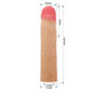 Party Up PHILIP 3 Inch Extender Sleeve - Flesh 3 Inch Penis Extender Sleeve