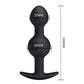 Party Up JAMES Anal Bead Plug - Black 10.4 cm Beaded Butt Plug