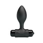 Party Up KEN Vibrating Butt Plug - Black 8.6 cm Vibrating Butt Plug