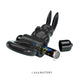 Party Up LEO Vibrating Cock Ring - Black Vibrating Cock Ring