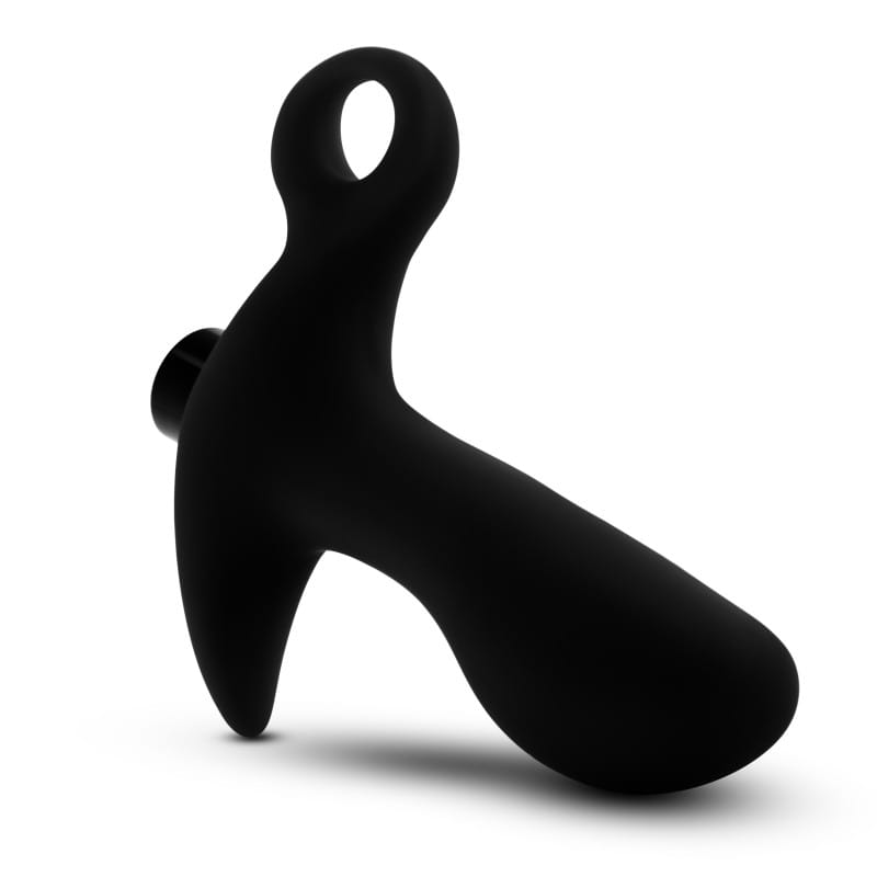 Anal Adventures Platinum Vibrating Prostate Massager 01 - Black 10.8 cm USB Rechargeable Prostate Massager