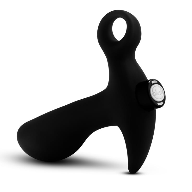 Anal Adventures Platinum Vibrating Prostate Massager 01 - Black 10.8 cm USB Rechargeable Prostate Massager
