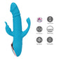 Maia KENNEDI - Blue 23.5 cm USB Rechargeable Triple Stimulating Vibrator