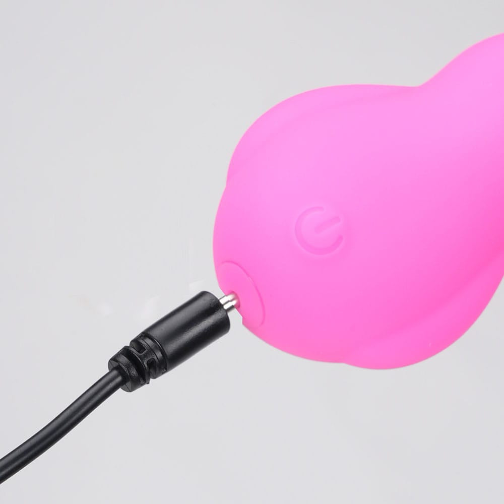 Maia BRI - Pink - Pink 9 cm USB Rechargeable Vibrating Bunny Bullet