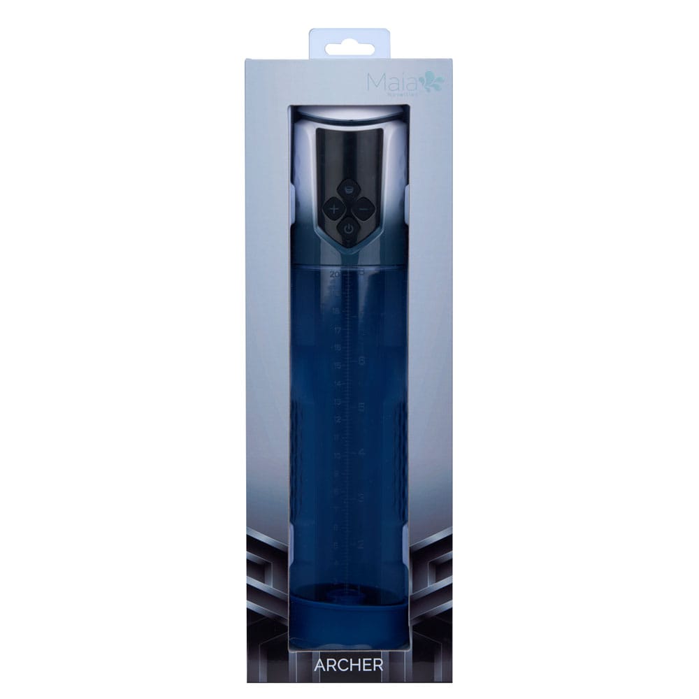 Maia ARCHER - Blue USB Rechargeable Automatic Penis Pump
