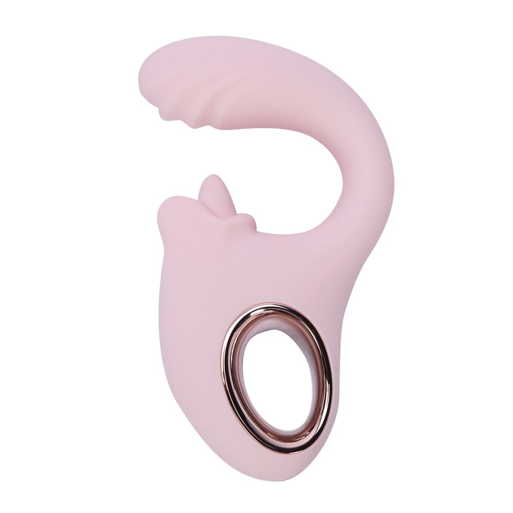 Maia JAYLEE - Pink - Pink USB Rechargeable Dual Motor Vibrator