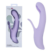 Maia CHARLI - Lavender 22.9 cm USB Rechargeable Flapping & Tapping Rabbit Vibrator