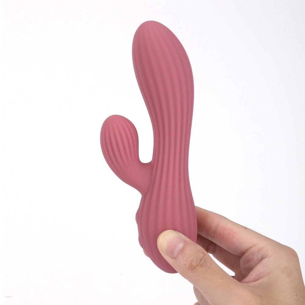 Maia SEDONA - Purple 15.2 cm USB Rechargeable Dual Vibrator
