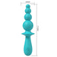 Party Up EVAJANE - Teal - Teal 17.1 cm USB Rechargeable Beaded Vibrator
