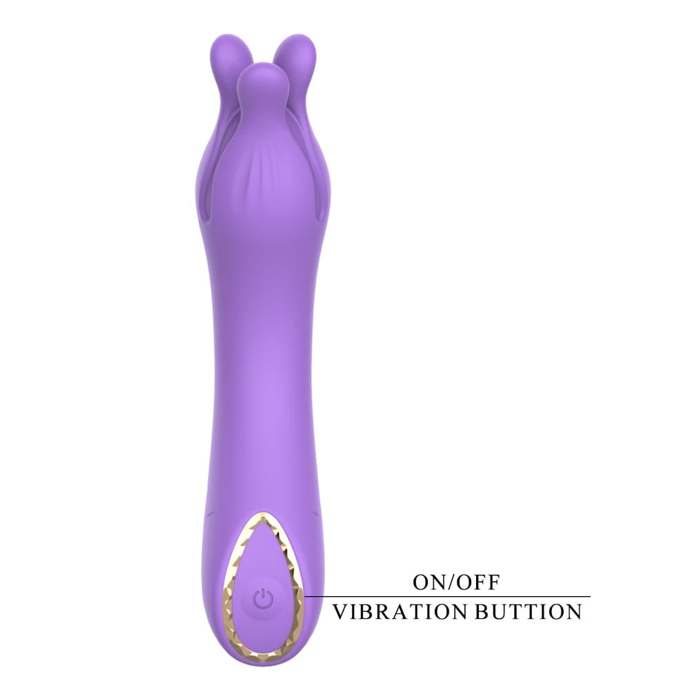 Party Up KELLY - Purple - Purple 13.7 cm USB Rechargeable Vibrator