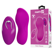 Party Up MICHAEL Panty Vibe - Pink - Pink USB Rechargeable Panty Vibrator with Wireless Remote Control