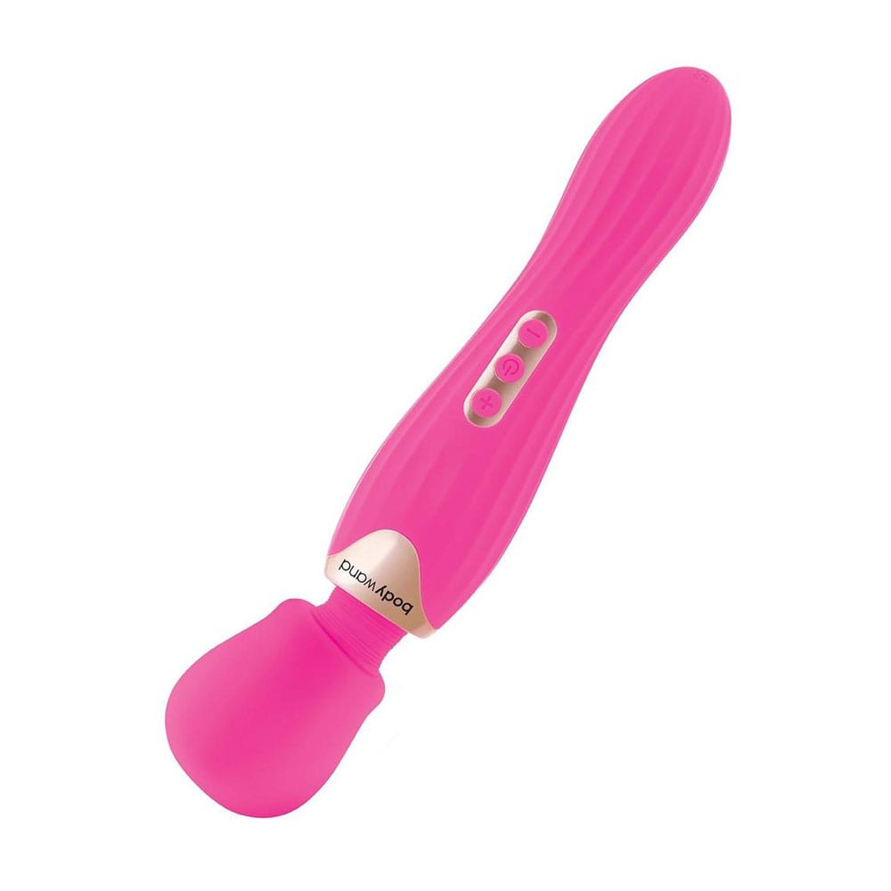 Bodywand RUMBLE WAND 12 Inch - Hot Pink - Hot Pink 30 cm USB Rechargeable Massage Wand
