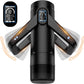 CyberSkin The Wing - Black USB Rechargeable Thrusting & Massaging Auto Masturbator with Heater