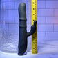 Evolved RINGMASTER - Black 23.1 cm USB Rechargeable Rabbit Vibrator