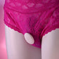 Evolved PARADISE PANTY - Pink/Purple USB Rechargeable Panty Vibrator with Remote Control