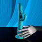 Evolved BUNNY HOP - Teal 25.1 cm USB Rechargeable Thrusting Rabbit Vibrator with Suction Base