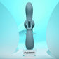 Evolved TAKE YOUR FLICK - Grey 24.1 cm USB Rechargeable Vibrator with Flicking Clitoral Stimulator