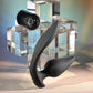 Evolved THE GENIE - Black 11.2 cm USB Rechargeable Vibrating Plug with Wireless Remote