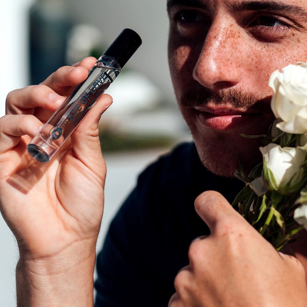 Eye Of Love Confidence Pheromone Cologne - 10 ml - Citrus Musk Scented Pheromone Cologne for Men to attract Women - 10 ml Spray