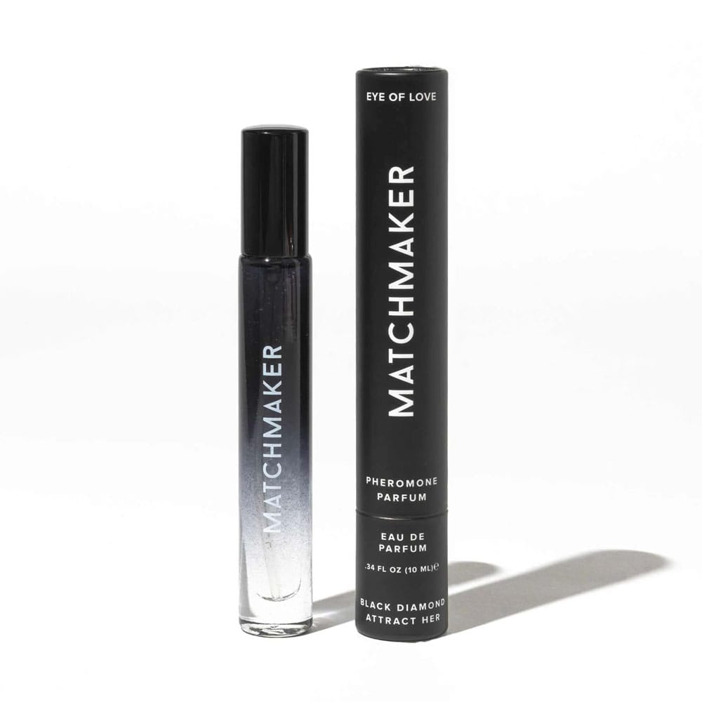 Eye of Love Matchmaker Black Diamond - 10 ml - Pheromone Cologne for Men to attract Women - 10 ml Spray